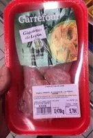 Mängden socker i Gigolettes de lapin