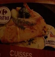 Mängden socker i Cuisses de lapin