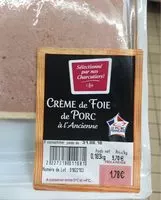 Mängden socker i Creme de foie de porc