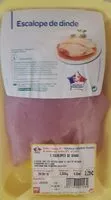 Mängden socker i Escalope de dinde