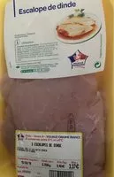 Mängden socker i Escalope de dinde