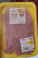 Mängden socker i Découpe de dinde