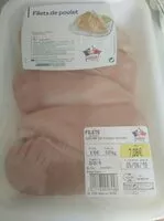 Mängden socker i Filets de poulet