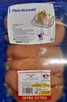 Mängden socker i Filets de poulet