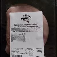 Mängden socker i Viana Kochschinken ungleiche Scheiben