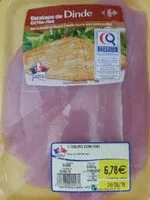 Mängden socker i Escalope de Dinde