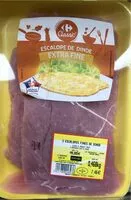 Mängden socker i Escalope de dinde