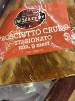 Mängden socker i Prosciutto crudo