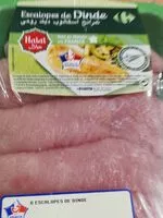 Mängden socker i Escalope de dinde  halal