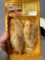 Mängden socker i Filet de poulet rotis