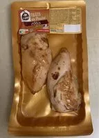 Mängden socker i Filets de poulet rôtis