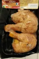 Mängden socker i Cuisses de poulet