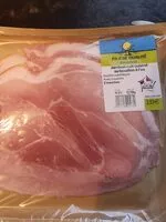 Mängden socker i Jambon cuit cuisiné au bouillon à l'os