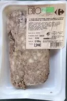 Mängden socker i Terrine de campagne