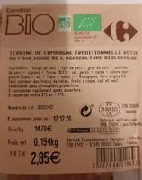 Mängden socker i Terrine de campagne traditionnelle rotie au four.