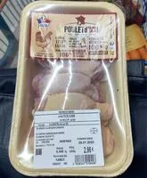 Mängden socker i 4 hauts de cuisse de poulet jaune