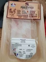 Mängden socker i Filets de poulet jaune