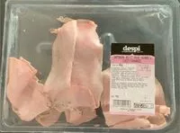 Mängden socker i Jambon roti aux herbes chiffonnade