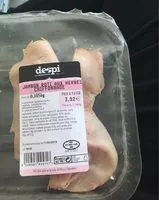 Mängden socker i Jambon roti aux herbes