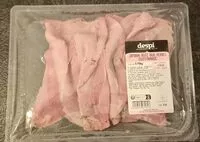 Mängden socker i Jambon rôti aux herbes chiffonnade