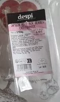 Mängden socker i Jambon rôti aux herbes chiffonade