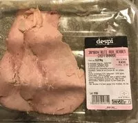 Mängden socker i Jambon roti aux herbes chiffonade