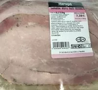 Mängden socker i Jambon roti aux herbes