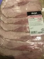 Mängden socker i Jambon roti aux herbes