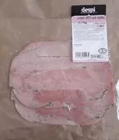 Mängden socker i Jambon rôti aux herbes