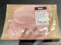 Mängden socker i Jambon roti aux herbes