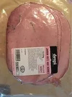 Mängden socker i Jambon roti aux herbes