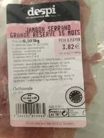 Mängden socker i Jambon Serrano grande réserve