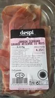 Mängden socker i Jambon serrano grande réserve 15 mois