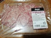 Mängden socker i Chiffonnade de rosette de Lyon vpf