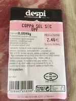 Mängden socker i COPPA SEL SEC VPF