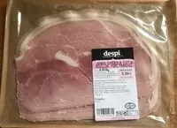 Mängden socker i Jambon supérieur cuit au bouillon