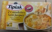 Mängden socker i Cassolett'es Saint -jacques