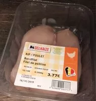 Mängden socker i Filet de poitrine de poulet