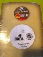 Mängden socker i Comté 15 mois
