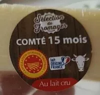 Mängden socker i Comté 15 mois