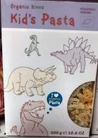 Mängden socker i Organic Dino Kid's Pasta