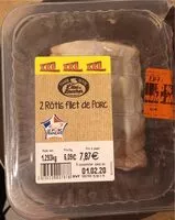 Mängden socker i roti filet de porc