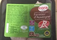 Mängden socker i Cuisses de poulet label rouge