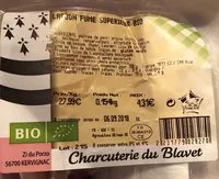 Mängden socker i Lardons fumés superieur bio