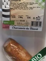 Mängden socker i Saucisson à l'ail supérieur bio