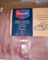 Mängden socker i Prosciutto cotto