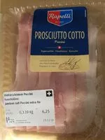 Mängden socker i Proscuitto cotto