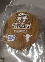 Mängden socker i Mimolette demi vieille