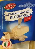 Mängden socker i Parmigiano