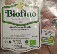 Mängden socker i Bio-Putengulasch